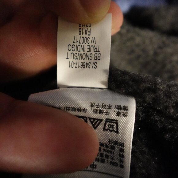 Baby Gap Snow Puffer Suit 0–6 Months Blue Camo Bear Print Warm Winter One-Piece - Picture 7 of 14